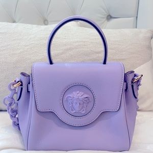 Lilac Versace Purse